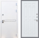 Входная металлическая Дверь Рекс (REX) 27 FL-33 Силк Сноу в Одинцово