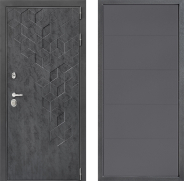 Дверь Дверной континент ДК-3/713 ФЛ-649 Графит софт