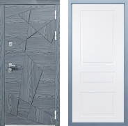 Дверь Дива МД-97/3 Н-13 Белый 860х2050 мм