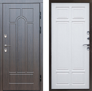 Дверь Престиж TERMO с терморазрывом Арка Премиум Лиственница белая