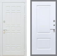 Дверь Рекс (REX) 8 Силк Сноу Смальта Силк Сноу 860х2050 мм
