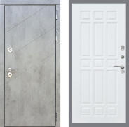 Дверь Рекс (REX) 22 FL-33 Силк Сноу