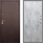 Дверь Рекс (REX) Лайт 3К FL-290 Бетон светлый 860х2050 мм